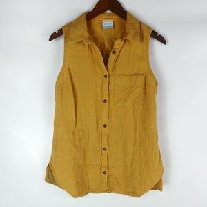 Columbia Button Down Collared Tanks